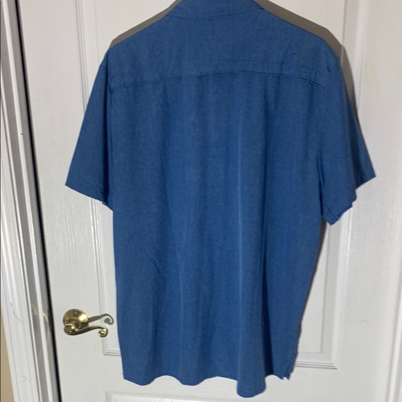 ZEROXPOSUR XL  Blue Casual Button Down Shirt: BNWT - Picture 4 of 4